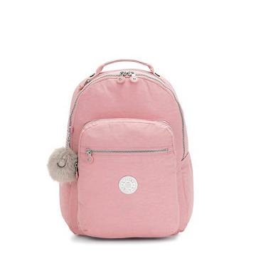 Kipling Seoul Large 15" Laptop Backpacks Bridal Rose | AU 1841EB